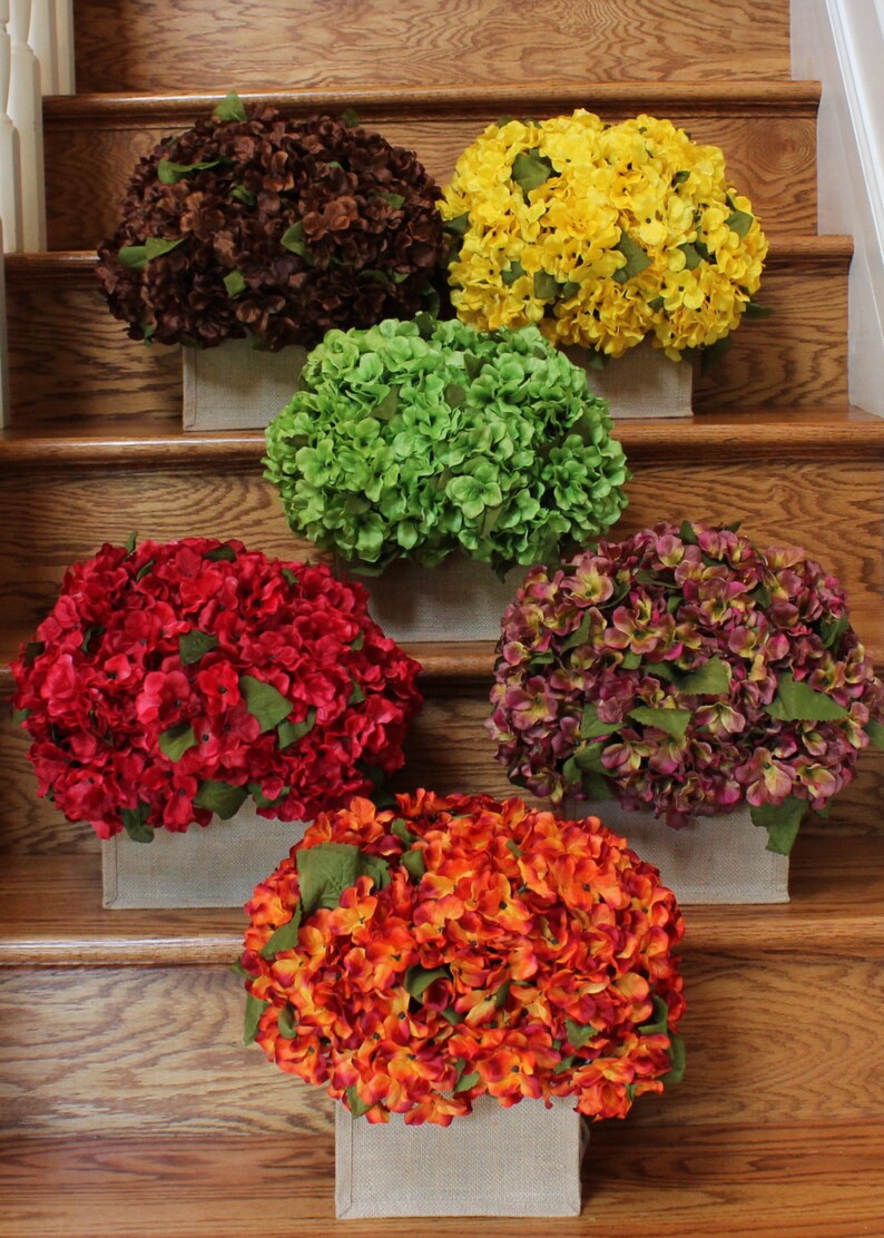 wreath alternative fall wreath hydrangea wreath door etsy