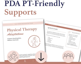 Physical Therapy Adaptations | PDA-Friendly PT Supports | Regulation-First Participation Guide