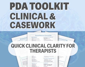 PDA Klinisches Toolkit – Ressourcen zur Bestätigung der Neurovielfalt (Digitaler Download)