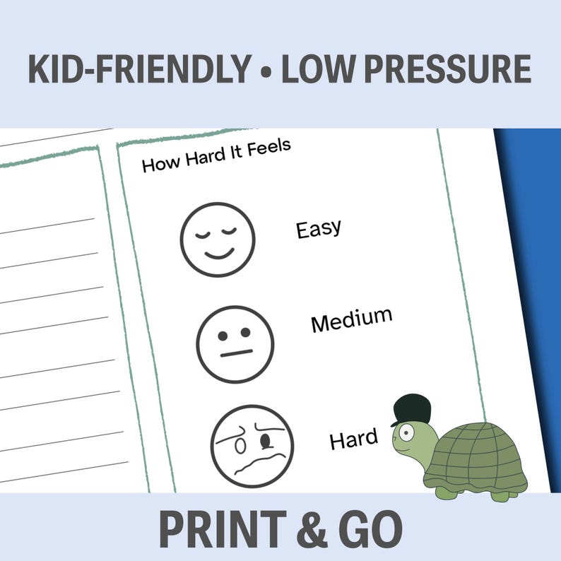 ADHD Task Breakdown Printable | Executive Function Tool (Digital Download) image 3