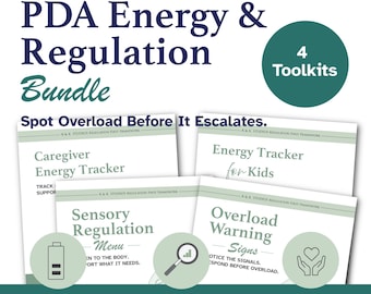 PDA Sensory Toolkit | Neuroaffirming Regulation Supports (Digital Download)