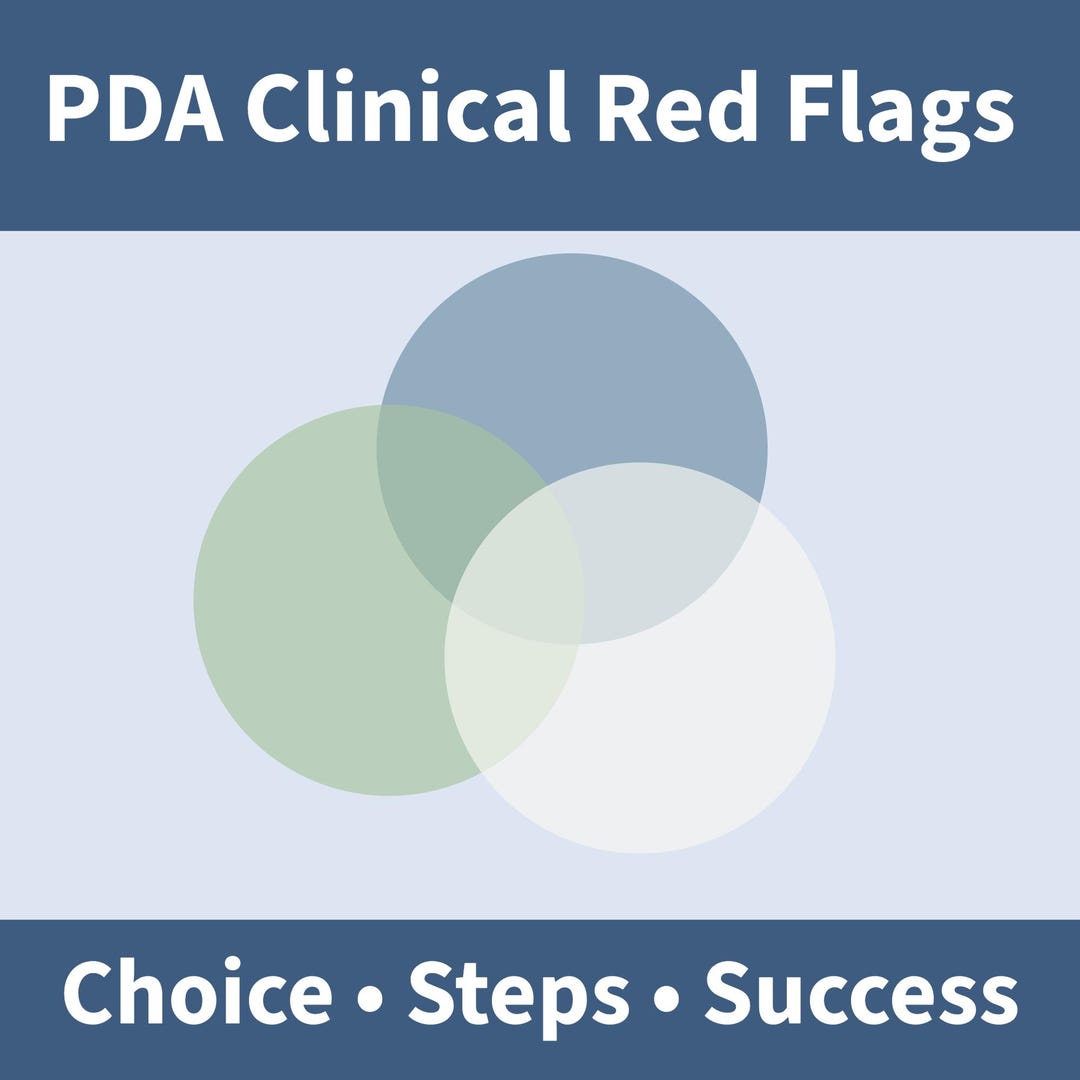 PDA Clinical Red Flags Sheet | Autism Early Indicators (PDF) - Etsy