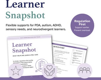 PDA-studentprofil | IEP och 504-stöd (PDF)