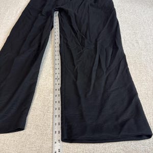 Simply Vera Pantalon Vera Wang Femme Taille 14 Jambe Large Noir image 3