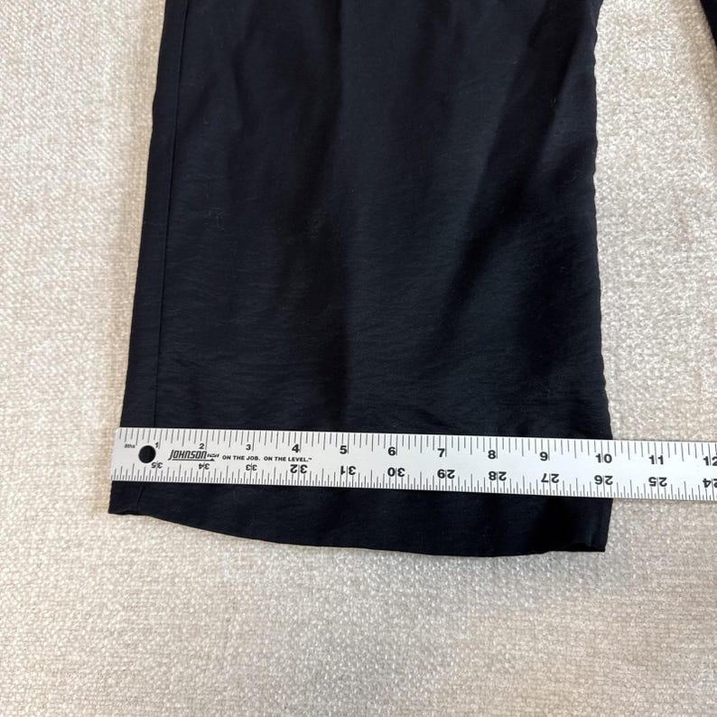 Simply Vera Pantalon Vera Wang Femme Taille 14 Jambe Large Noir image 2