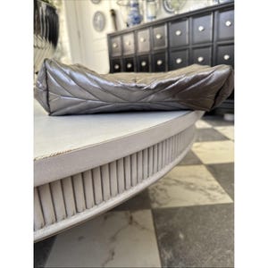 Rebecca Minkoff Edie Quilted Nylon Dark Gray Crossbody Bag Purse 21" Drop image 5