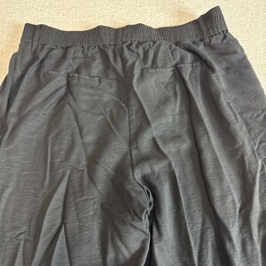 Simply Vera Pantalon Vera Wang Femme Taille 14 Jambe Large Noir image 9