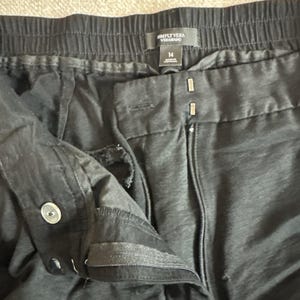 Simply Vera Pantalon Vera Wang Femme Taille 14 Jambe Large Noir image 6