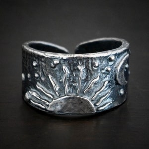 Sun Moon Stars Ring