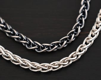 King Cobra Wheat Chain - Etsy