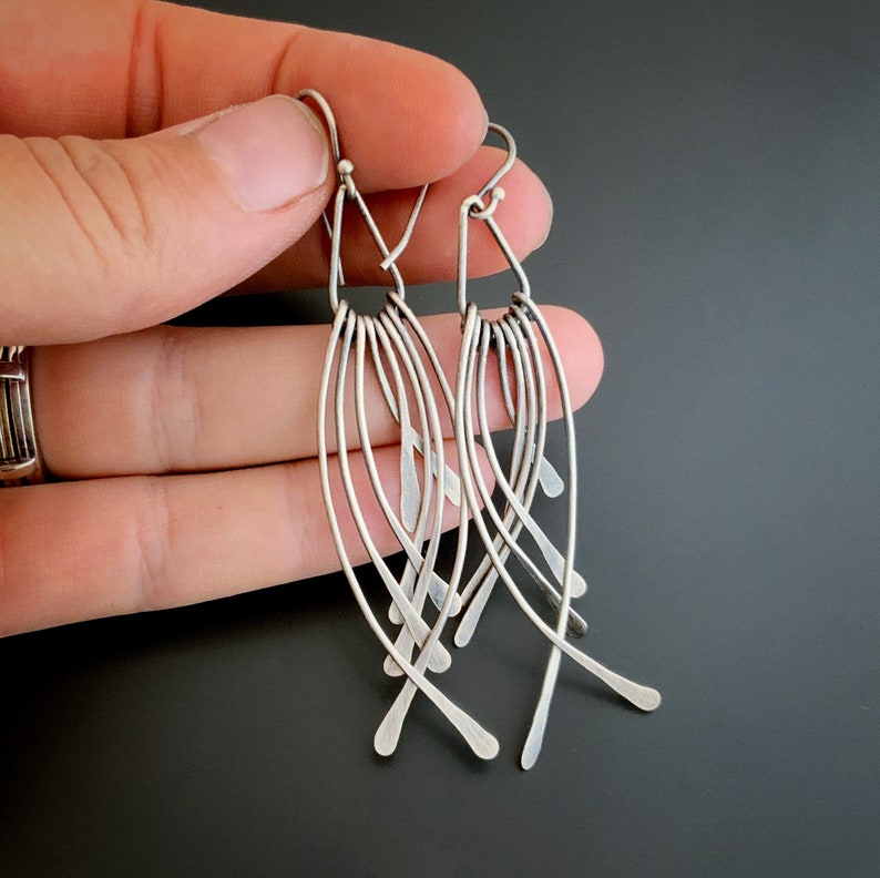 Sterling Silver Earrings Handmade By Wild Prairie Silver Etsy