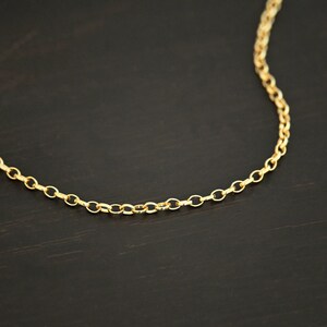 Ruby Rolo Chain