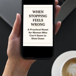 When Stopping Feels Wrong A 12-Minute Guided Nervous System Reset for Midlife Women