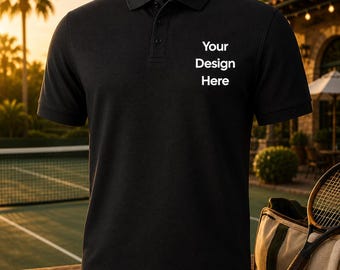 Custom Polo Shirt | Personalised Polo Shirt | Custom Logo Polo | Printed Work Polo | Business Uniform