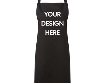 Custom Apron | Print Your Own Design | Personalized Graphic Apron