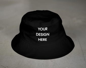 Custom Bucket Hat | Personalized Hat | Print Your Own Design | Unisex