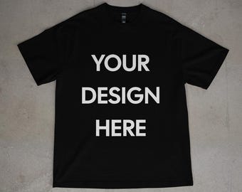 Custom T-Shirt | Print Your Own Design | Personalized Graphic Tee