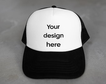 Custom Contrast Cap | Personalized Cap | Print Your Own Design | Unisex