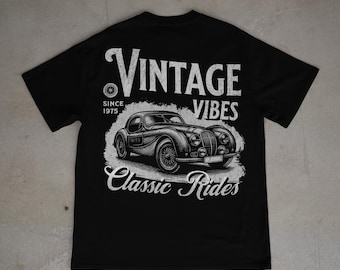 Vintage Vibes Classic Rides T-Shirt