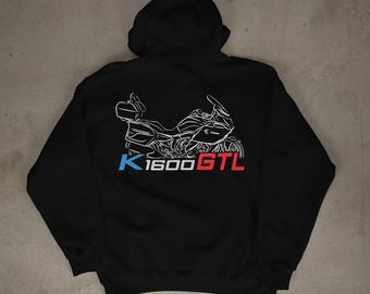 BMW K1600GTL Rider Hoodie – Motorcycle Sweatshirt for Touring & Motorrad Fans