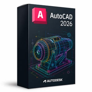 Software CAD Autodesk AutoCAD 2026, versión completa / Acceso de por vida - Descarga instantánea