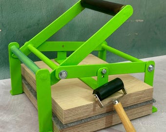 Hand Lino Printing Press, Compact Linocut,