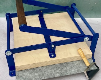 A3 Hand Lino Printing Press, Rubber Roller, Compact Linocut