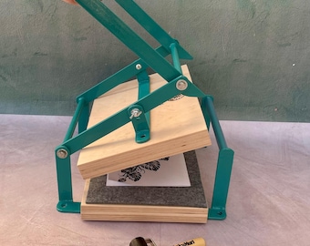 A4 Hand Lino Printing Press, Rubber Roller