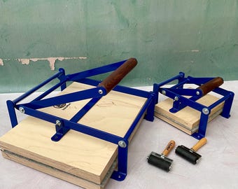 Hand Lino Printing Press, Compact Linocut,