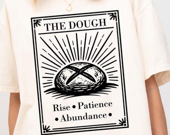 Camiseta Comfort Colors Sourdough, regalo para panadero, camiseta de regalo para panadero, camiseta para amantes del pan, camiseta con estética cottagecore, camisetas de pan