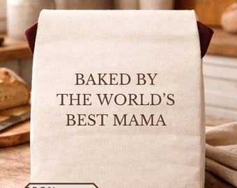 Mothers day sourdough bread bag mama gifts kitchen aesthetic bags for bread lover gift baker gifts kitchen aesthetic cotton bag for mom
