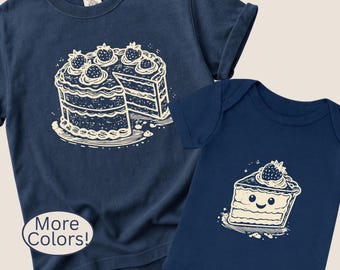 Mommy and me cake shirt first mothers day gift pregnancy gift matching mommy and me sets gift for baker tshirt for baker mom tee