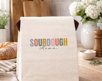 Mothers day sourdough bread bag mama gifts kitchen aesthetic bags for bread lover gift baker gifts kitchen aesthetic cotton bag for mom
