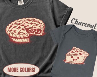 Mommy and me pie shirt first mothers day gift pregnancy gift mommy and me sets gift for baker tshirt for baker mom tee