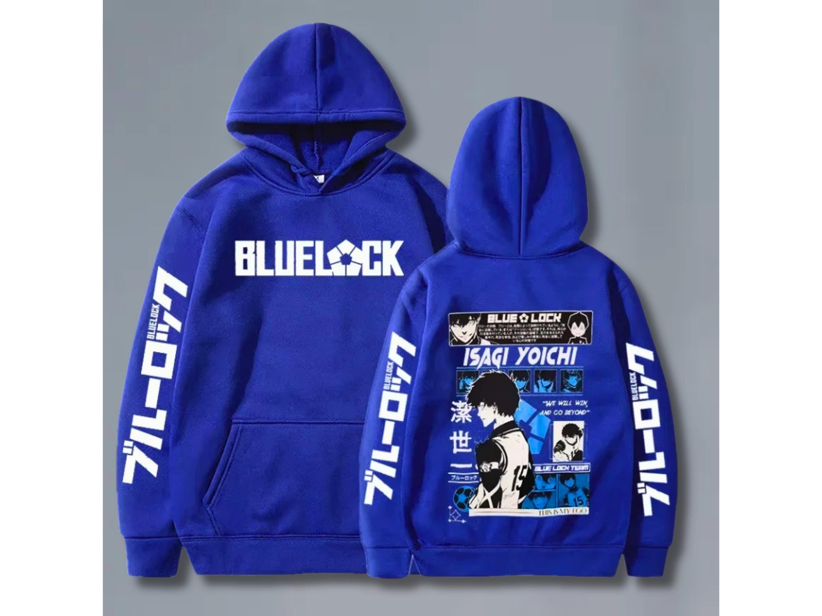 Blue Lock Anime Hoodie, Personalized Michael Kaiser Pullover