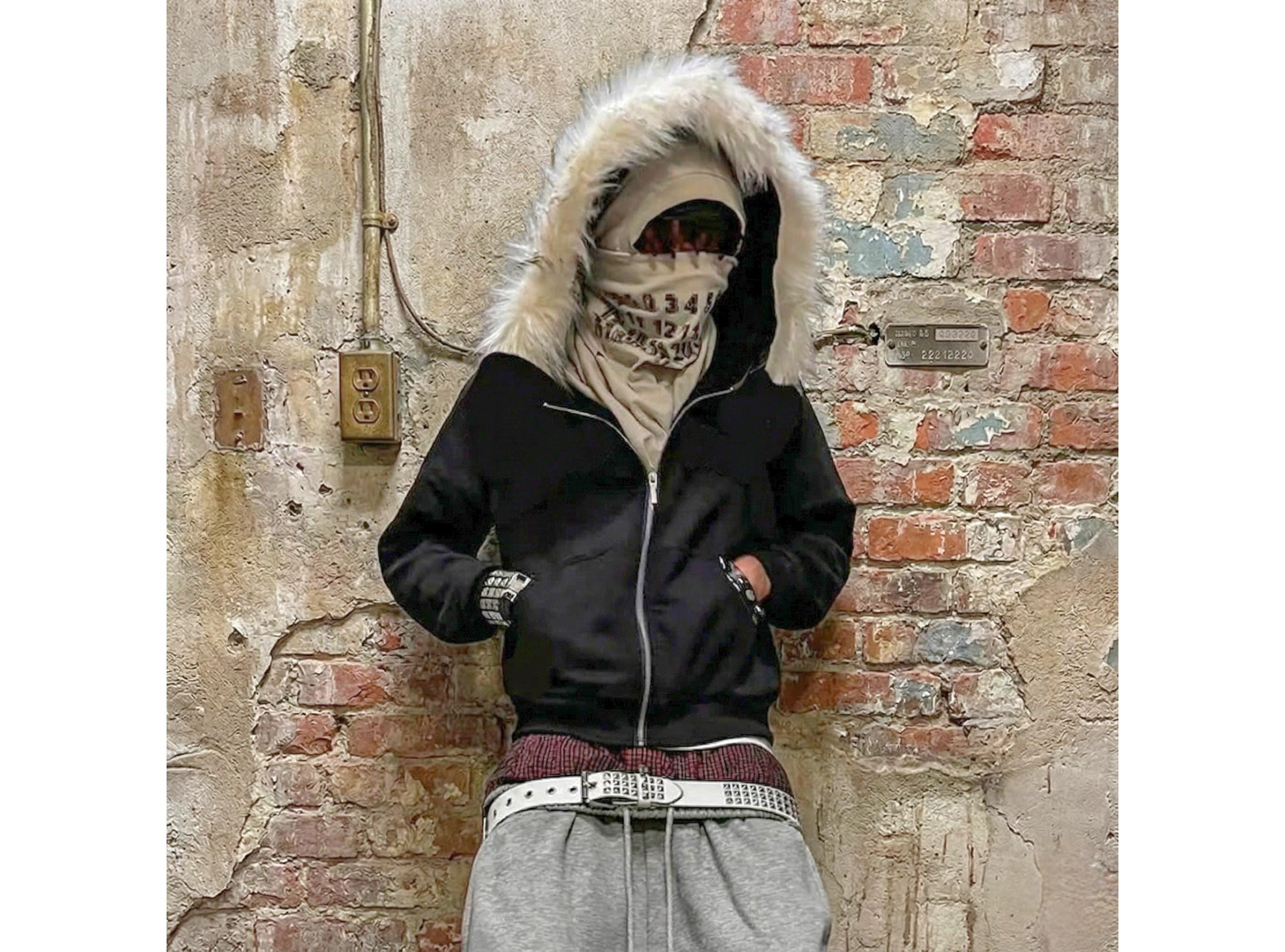 †2000s Big Hoodie Gimmick Jacket Amazon.com: Obenie Women Men Y2K Zip Up Oversized Hoodie Gothic