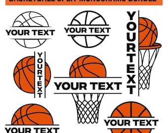 Custom Basketball svg png  bundle, Distressed Sports Sublimation Design, Editable Basketball Word Art Shirt Graphic, Team Spirit Design