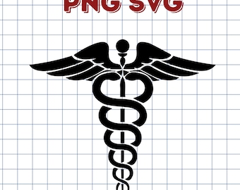 Medical Symbol SVG, Caduceus Svg, Star of Life Svg, Doctor , Nurse Svg, Png, pdf dxf cricut instant digital download