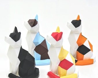 Rompecabezas magnético de gato impreso en 3D