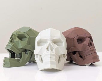 Rompecabezas de calavera magnética impreso en 3D