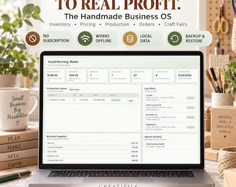 Craft Business Planner – Handmade Business App