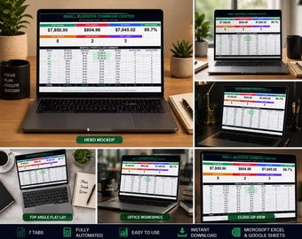 Small Business Toolkit, Excel Invoice Expense Tracker (Digital Download)