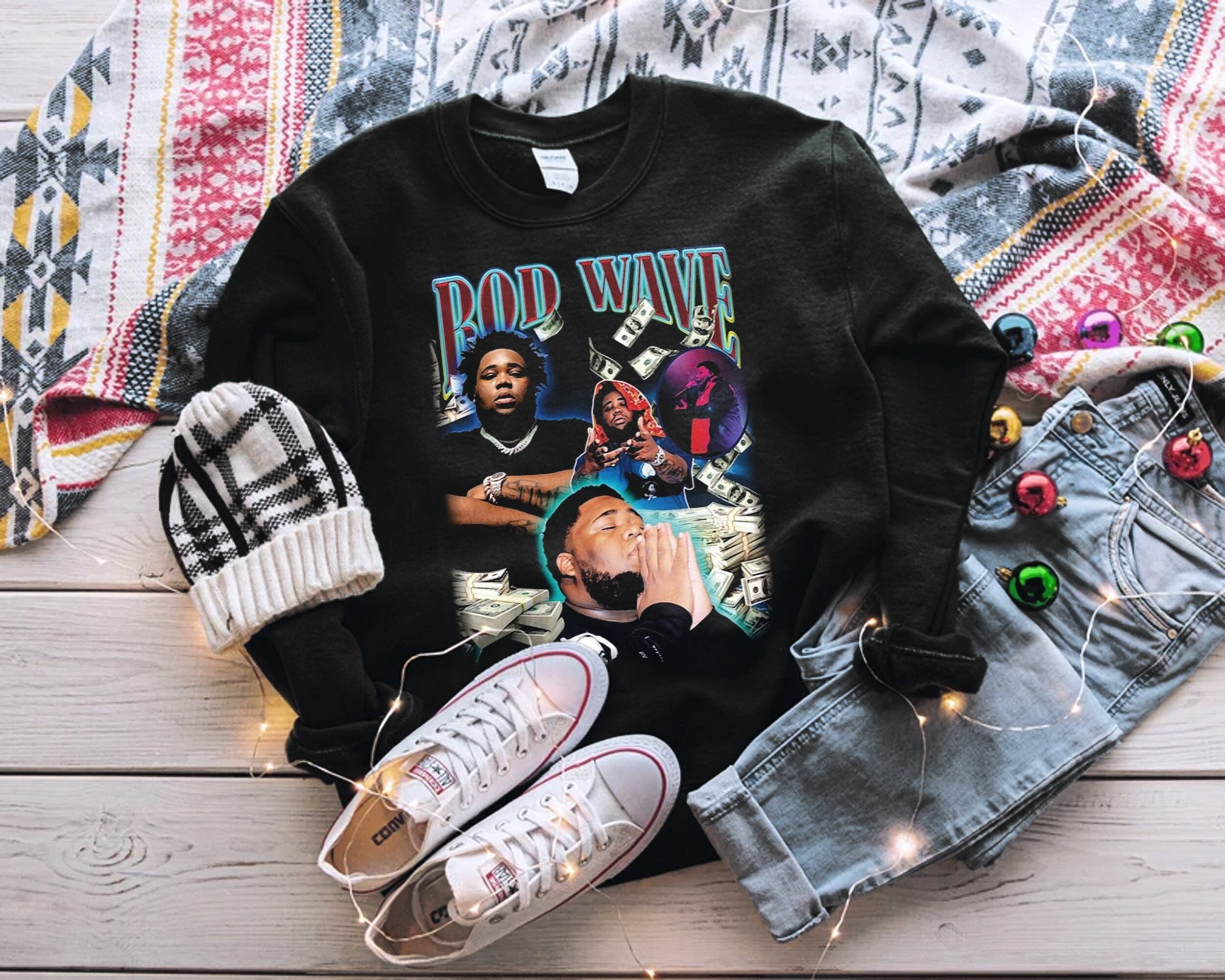 Discover Rod Wave Beautiful Mind 2022 Tour Sweatshirt, Rod Wave Sweatshirt