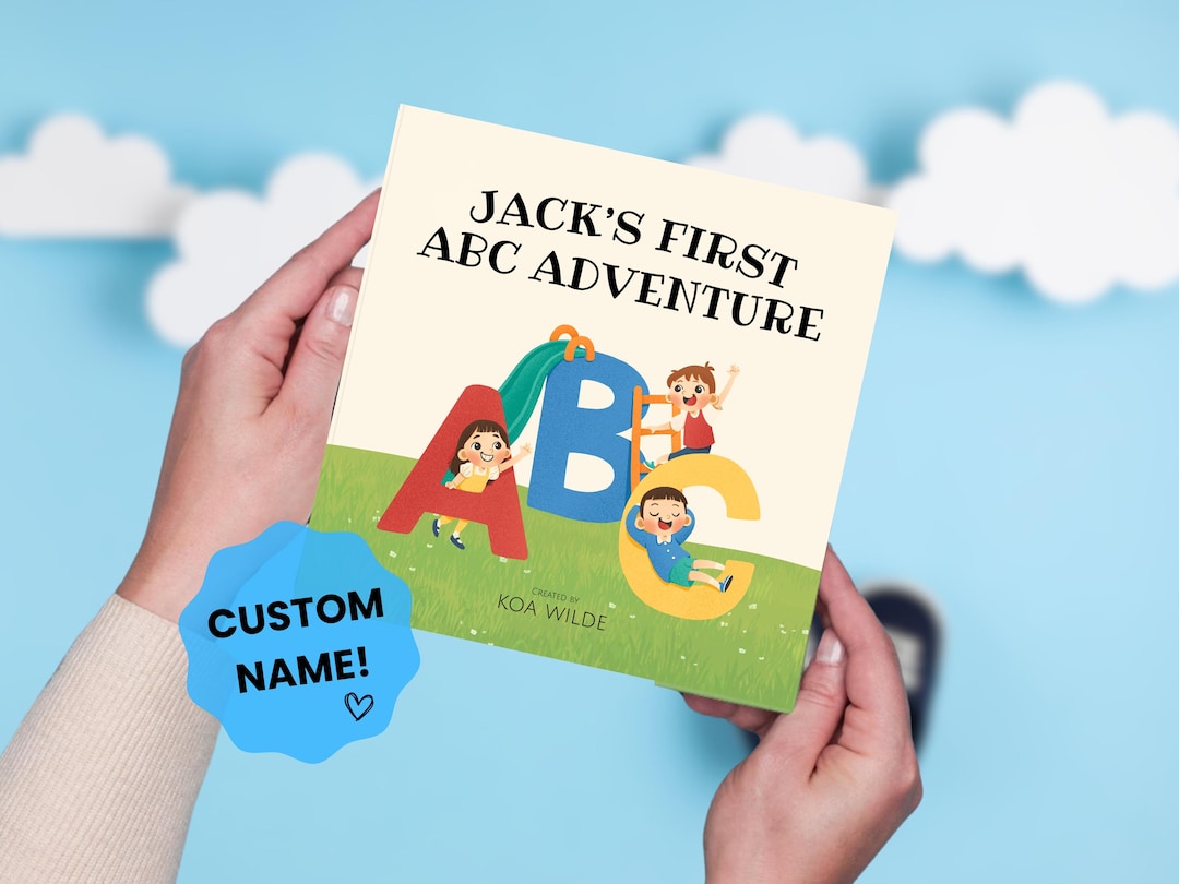 Personalized ABC Book: Custom Children's Story, Newborn Gift - Etsy