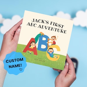 Personalized ABC Book: Custom Children's Story, Newborn Gift