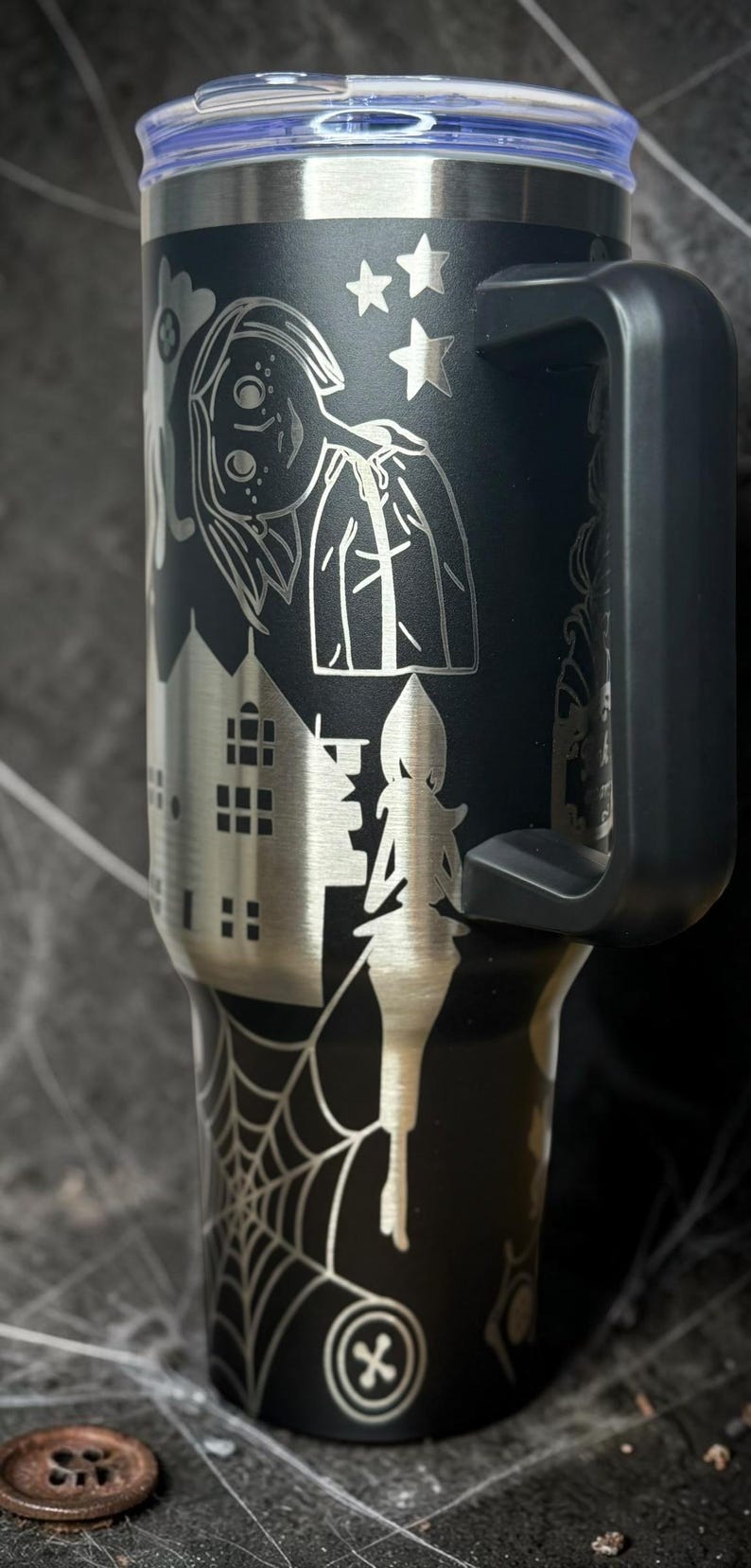 Engraved Coraline 40oz Tumbler image 5