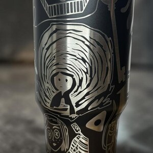 Engraved Coraline 40oz Tumbler image 6