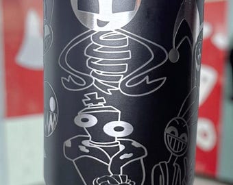 Circus 30oz Black Silver Tumbler