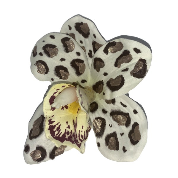 GINGER Single Leopard Print Orchid