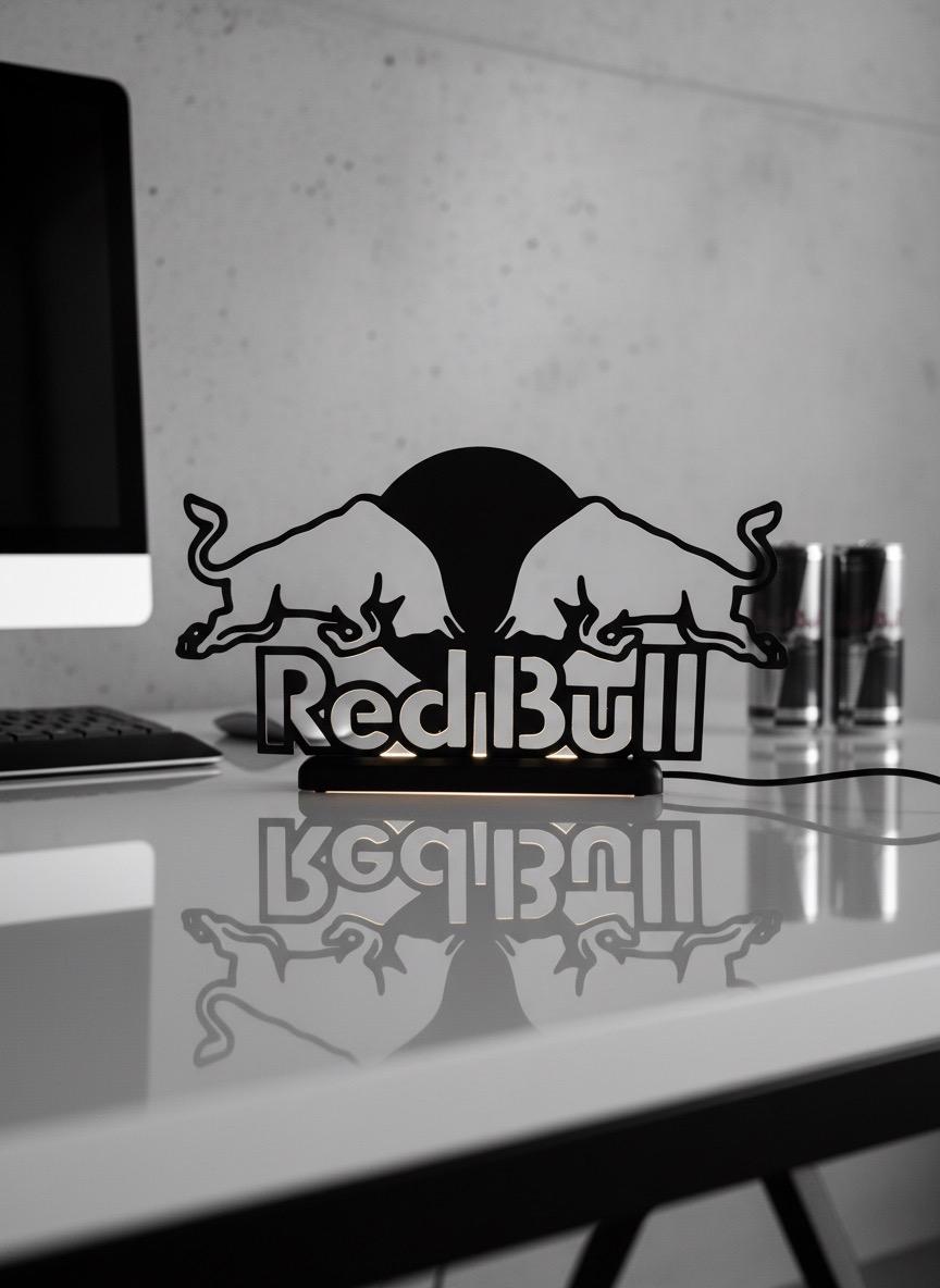Red bull led light - Etsy 日本
